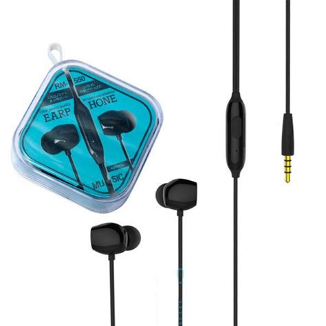 Remax RM 550 Wired In Ear Earphone