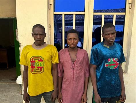 Three Suspected Kidnappers Arrested In Nasarawa