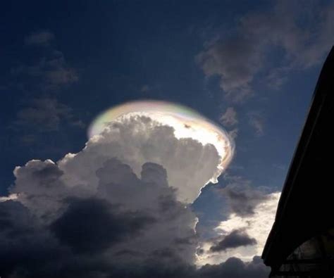 Rainbow clouds wow residents of San Jose Costa Rica photo - Strange Sounds