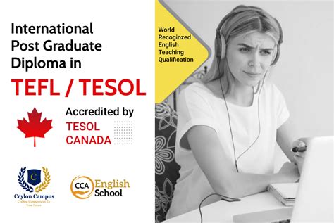 International Post Graduate Diploma In Tefltesol Ceylon Campus