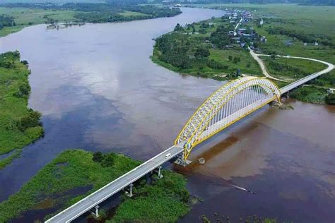 Dilakukan Uji Beban Jembatan Ing Martadipura Kota Bangun Akan Ditutup