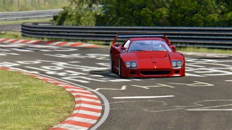 Assetto Corsa Ferrari F40 Competizione Nurburgring Nordschleife YouTube