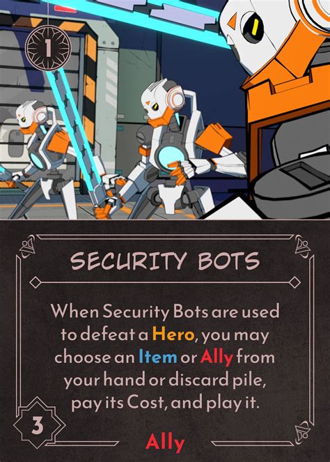 Security Bots Disney Villainous Homebrew Wiki Fandom