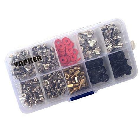 Vapker Pc Computer Screws Standoffs Set Assortment Kit Pack Of 231 Ebay