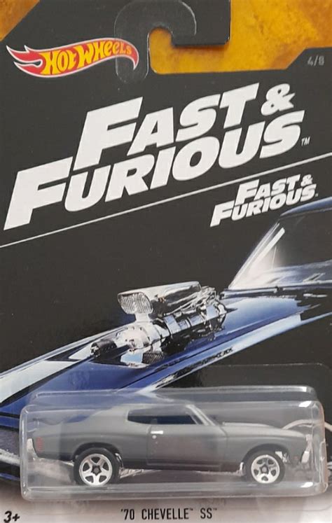 Embalagem Danificada Hot Wheels Fast Furious Chevelle SS Universo Hot Wheels