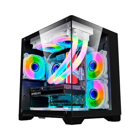 Gabinete Gamer K mex Space Aquário CG 10KN Micro ATX Sem Fan Shopee