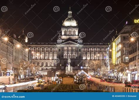 st wenceslas square prague editorial image image  republic
