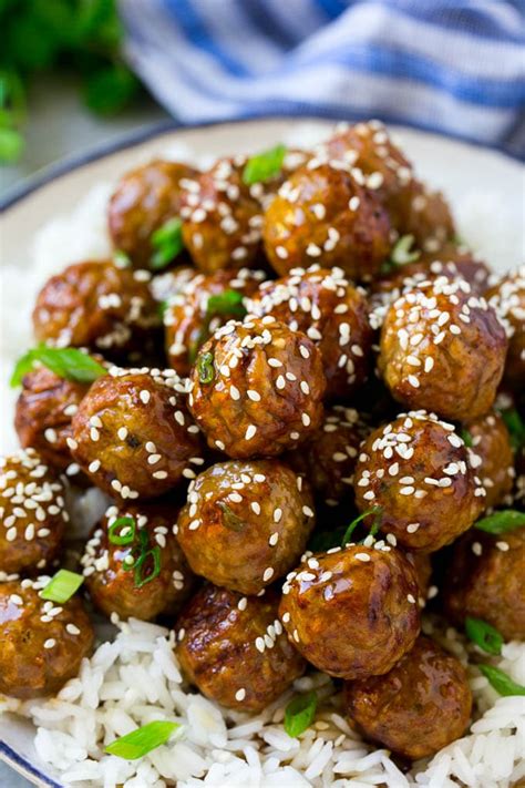 Teriyaki Meatballs Dinner At The Zoo