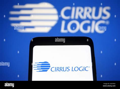 In This Photo Illustration Cirrus Logic Logo Is Seen On A Smartphone