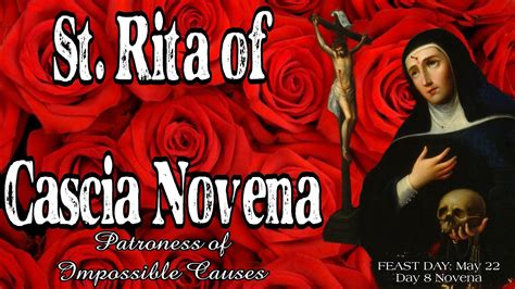 St Rita Of Cascia Novena Day Patroness Of Impossible Causes