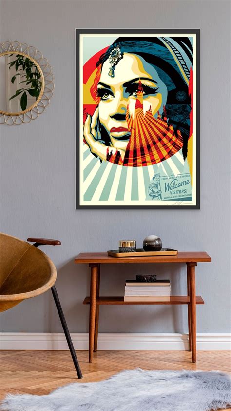 Shepard Fairey Obey Target Exceptions Open Edition Print Urban Art Nz Limn Gallery