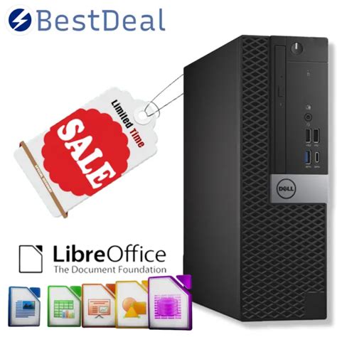 Dell Optiplex Windows 11 Pro Desktop Computer 16gb Ram 480gb Ssd Core