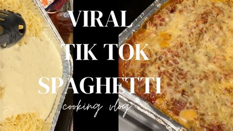 Making The Viral Tik Tok Spaghetti Youtube