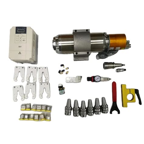 Atc Tool Change Spindle Motor Bt Kw Pneumatic Spindle With