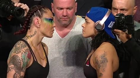 Amanda Nunes Vs Cris Cyborg Weigh Ins Face Off Ufc 232 Fox Sports