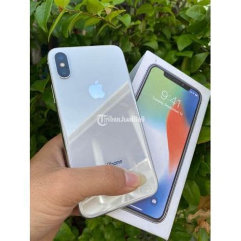 HP IPhone X 64 GB Bekas No Minus Mulus Fullset Harga Terjangkau Di