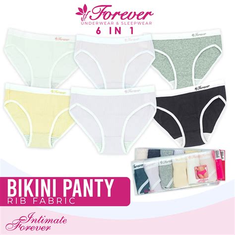 Intimate Forever Ribb In Wear Underwear Colorful Leg Garter Bikini Panty Colors Design