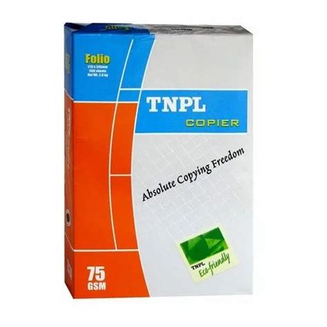 White Gsm Tnpl A Paper Packaging Size Sheets Per Pack At Rs