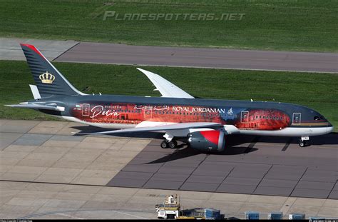 Jy Bah Royal Jordanian Boeing Dreamliner Photo By Andrew Pope