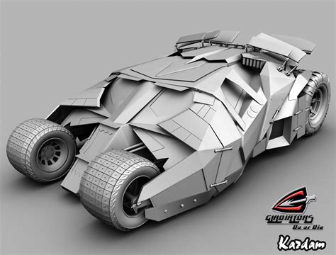 My 3d Art Batmobile The Tumbler