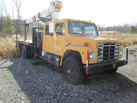 1984 International S1700 Utility Crane Truck Bigiron Auctions