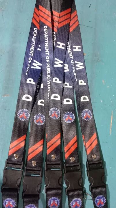 Readymade DPWH ID LACE LANYARDS Lazada PH