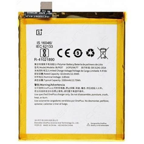 Oneplus 5 Battery Replacement Module Cellspare