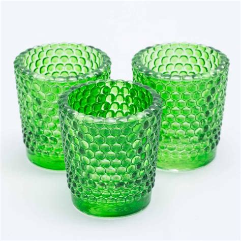 Richland Iridescent Votive Candle Holder Glass Set Of 12 Home And Kitchen