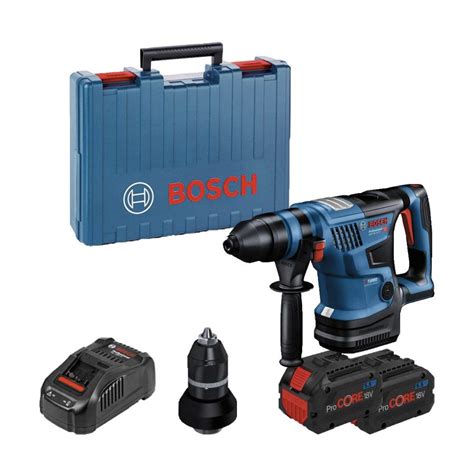 BOSCH GBH 18V 34 CF 18V BITURBO SDS PLUS Rotary Hammer Drill With 2 X