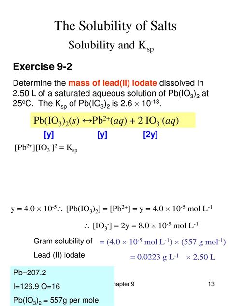 Dissolution And Precipitation Equilibria Ppt Download