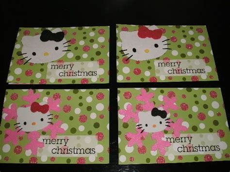 Hello Kitty Christmas Cards · A Greetings Card · Cardmaking on Cut Out + Keep