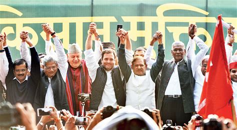 Plight of farmers brings Opposition leaders together on one platform ...