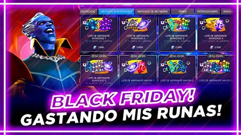 Gastando Runas En Black Friday Marvel Batalla Mcoc Youtube