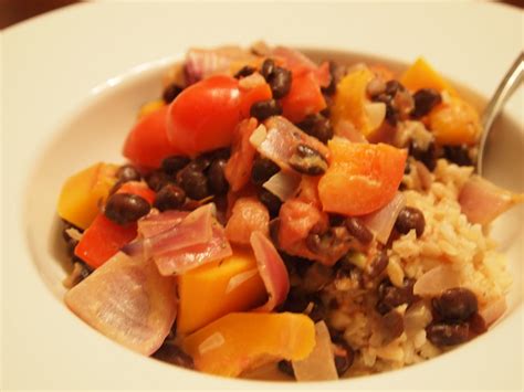 The Alchemist Caribbean Coconut Black Beans And Vegetables Over Rice