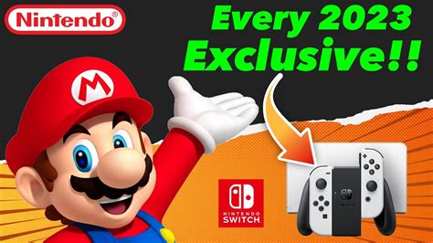 Every Confirmed 2023 Nintendo Switch Exclusive Game Youtube