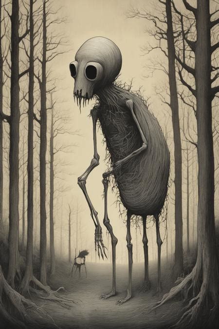 Ai Art Model John Kenn Mortensen Style Pixai