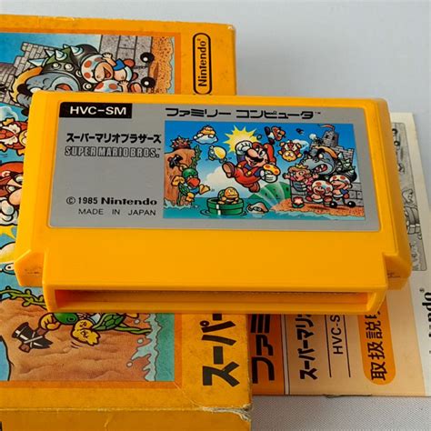 Super Mario Brothers Famicom Nintendo Fc Japan Ver Platform Bros