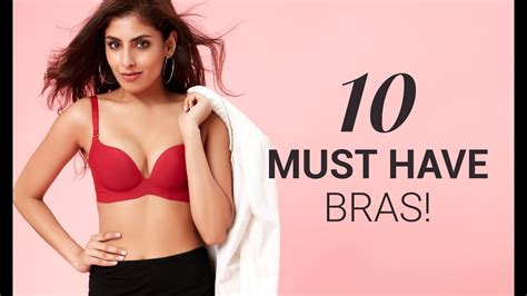 Bra Essentials Top 10 Must Have Bras Youtube