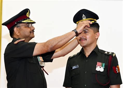 Commissioning Ceremony Of Non Technical Officers Of Army Medical Corps