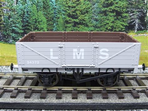 Dapol O Gauge 7f 051 0051 Lms 5 Plank Open Wagon Rn 24372 Boxed