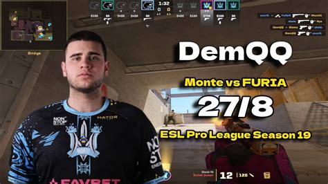 Cs Pov Monte Demqq Vs Furia Vertigo Esl Pro League Season