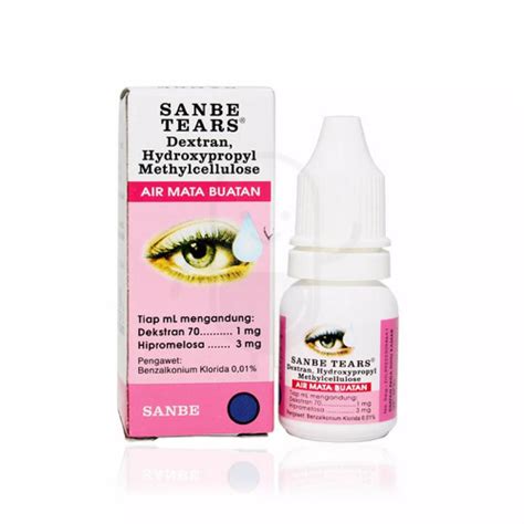 Jual SANBE TEARS TETES MATA 8 ML Air Mata Buatan Untuk Mata Kering