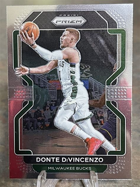 Panini Prizm Donte Divincenzo Base Milwaukee Bucks Ebay