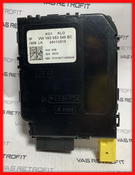 Calculator Modul Coloana Volan VW Skoda Seat 1K0 953 549 BC 1K0953549BC