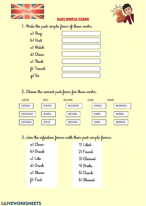 Irregular Verbs Online Exercise For Sexto De Primaria The Best Porn