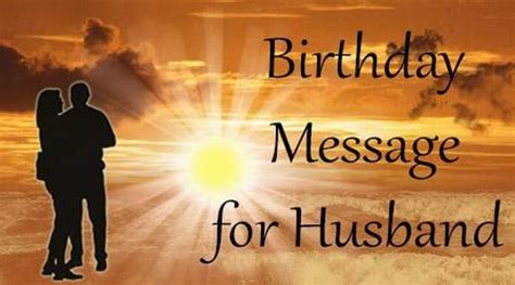 Descobrir Imagem Happy Birthday Message To A Husband Br