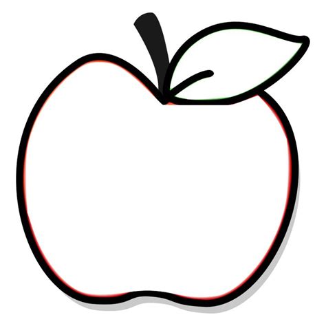 Resultado De Imagen Para Una Manzana Para Imprimir Imagen Manzana