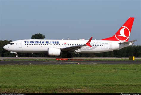 Tc Lcu Turkish Airlines Boeing Max Photo By Michael Stappen Id