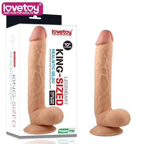 Lovetoy King Realistik Penis Ger Ek I Damarl Vibrat R Dildo Cm