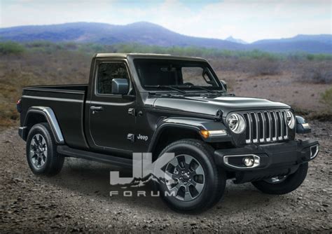 Jeep Scrambler Regular Cab Imagined In Artists Renderings Jk Forum